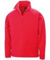R112 Microfleece Mid Layer Top Red colour image